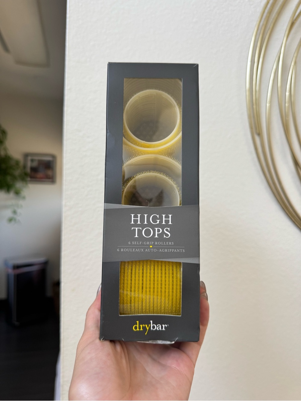 Drybar High Tops Self-Grip Rollers - Yellow